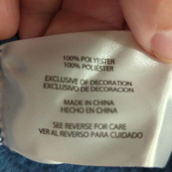 Orvis Fleece Jacket Mens XL Blue Full Zip New - Picture 7 of 8